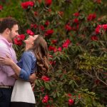 Planting Fields Springtime Engagement Session