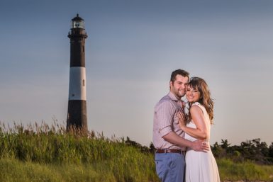 Read more about the article Fire Island Lighthouse Engagement Session